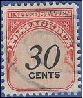 Scott J98 30c US Postage Due 1959 Used