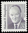 #2189a 52c Hubert H. Humphrey 1991 Mint NH