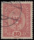 Austria # 157 1916 Used