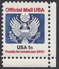 Scott O127 1c Official Mail USA 1983 Mint NH