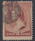 # 210 2c George Washington 1883 Used Fancy Cancel