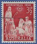 Australia # 312 1958 Used