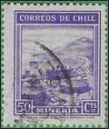 Chile # 222 1943 Used