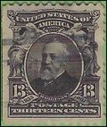 # 308 13c Benjamin Harrison 1902 Used