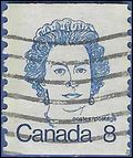Canada # 604 Coil Single 1974 Used