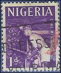 Nigeria # 102 1961 Used