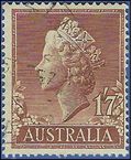 Australia # 301 1957 Used