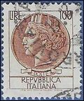 Italy # 998p 1968 Used