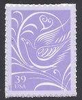 #3998 39c Wedding Doves Booklet Single 2006 Mint NH