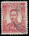 Southern Rhodesia # 43 1937 Used