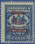 Pennsylvania SRS# ST3 2c Stock Transfer Tax used