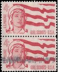 #1199 4c 50th Anniversary of the Girl Scouts 1962 Used Attache Pair