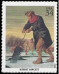 #3502d 34c American Illustrators Robert Fawcett 2001 Mint NH