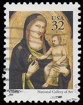 #3003 32c Madonna and Child 1995 Used