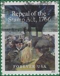 #5064 (47c Forever) Repeal of the Stamp Act 1766 2016 Used