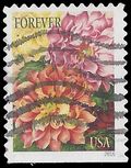 #5045 Botanical Art Dahlias Booklet Single 2016 Used