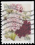 #5050 Botanical Art Petunias  Booklet Single 2016 Used