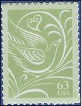 #3999 63c Wedding Doves Booklet Single 2006 Mint NH