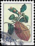 #3126 32c Merian Botanical Prints Booklet Single 1997 Used