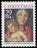 #2710 29c Madonna and Child 1992 Mint NH