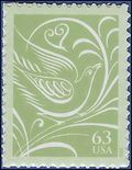 #3999 63c Wedding Doves Booklet Single 2006 Mint NH