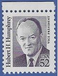#2189a 52c Hubert H. Humphrey 1991 Mint NH