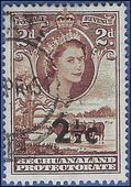 Bechuanaland Protectorate #171b 1961 Used  Type 2
