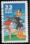 #3306a 33c Looney Tunes Daffy Duck 1999 Used