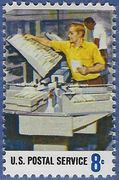 #1493 8c Postal Service Employees Mail Canceling 1973 Mint NH