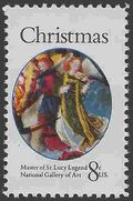 #1471 8c Christmas Angels 1972 Mint NH