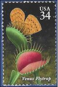 #3528 34c Carnivorous Plants Cobra Lily 2001 Mint NH