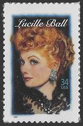 #3523 34c Legends of Hollywood Lucille Ball 2001 Mint NH