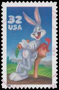 #3137 32c Bugs Bunny 1997 Used