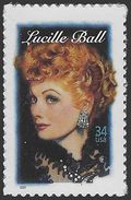 #3523 34c Legends of Hollywood Lucille Ball 2001 Mint NH
