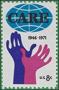 #1439 8c 25th Anniversary of CARE 1971 Mint NH