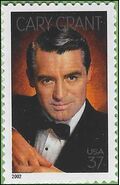 #3692 37c Legends of Hollywood Cary Grant 2002 Mint NH