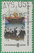 #1420 6c 350th Anniversary Landing of the Pilgrims 1970 Used