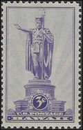 # 799 3c Hawaii Territorial Issue 1937 Mint NH