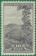 # 749 10c National Parks Great Smokey Mountains 1934 Mint NH Disturbed Gum