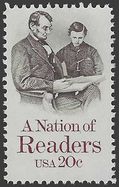 #2106 20c A Nation of Readers 1984 Mint NH