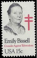 #1823 15c Christmas Seals  Emily Bissell 1980 Mint NH