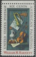 #1386 6c William M. Harnett 1969 Mint NH