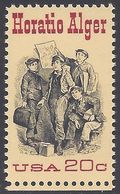 #2010 20c Horatio Alger 1982 Mint NH