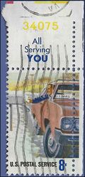 #1498 8c Postal Service Employees Rural Mail Delivery 1973 Used