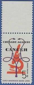 #1263 5c Crusade Against Cancer 1965 Mint NH