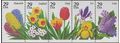 #2760-2764 29c Garden Flowers Booklet Pane of 5 1993 Mint NH