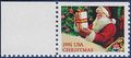 #2583 29c Christmas Santa Claus Booklet Single 1991 Mint NH