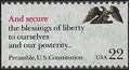 #2358 22c Drafting of the Constitution Booklet Single 1987 Mint NH