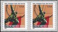 #3770 10c Atlas Statue N.Y. City Coil Pair 2003 Mint NH