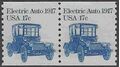 #1906 17c Electric Auto 1917 Coil Pair 1981 Mint NH